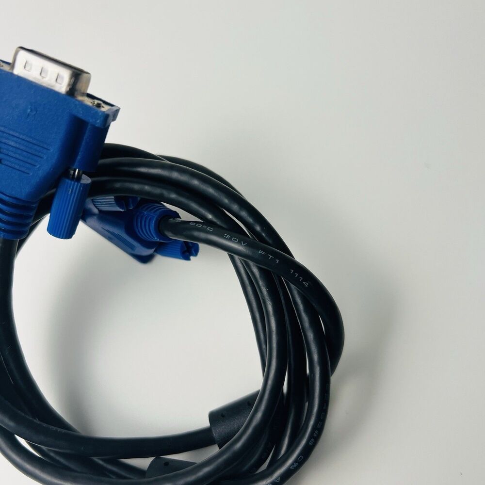 VGA Video Cable Cord 5ft Male to Male PC Laptop Monitor